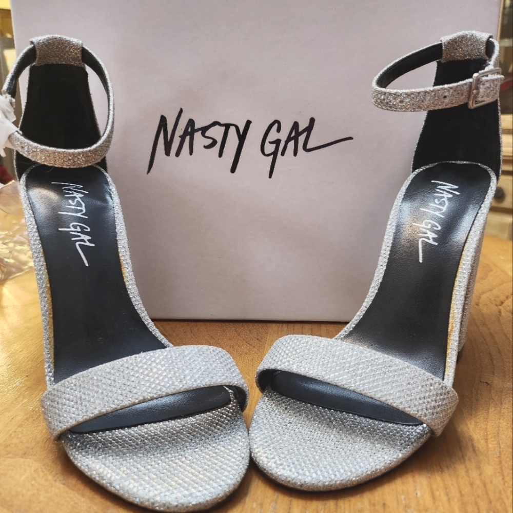 Nasty Gal wedding/prom heels